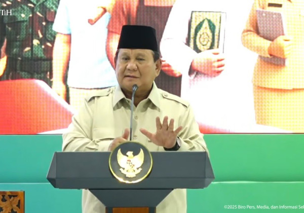 Presiden Prabowo Hadiri Akad Massal 50.030 Rumah Subsidi di Banten
