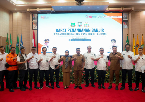 Gubernur Banten: Penanganan Banjir Harus Terpadu dan Berkelanjutan