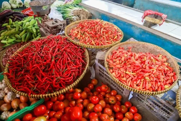 Pemkot Tangerang Pantau Harga Pangan Jelang Nataru, Cabai Merah Turun Harga