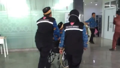 Tim Medis PSC 119 Kabupaten Tangerang Selamatkan Nyawa Peserta Apel yang Mengalami Bradikardi