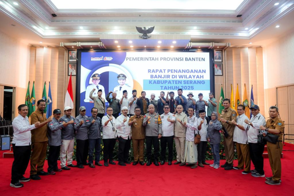 Gubernur Banten Perintahkan Penurunan Alat Berat Atasi Banjir di Padarincang