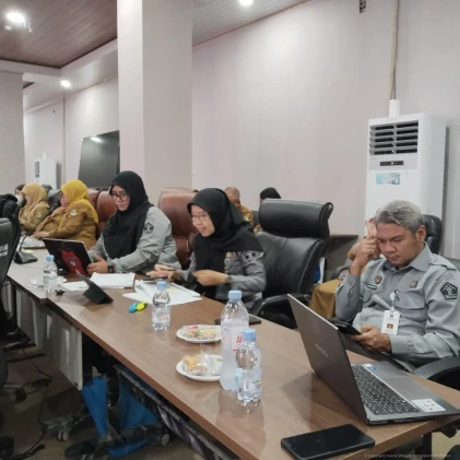 Bapenda Kabupaten Tangerang Gelar Rapat Pembahasan Evaluasi Perda Pajak dan Retribusi Daerah
