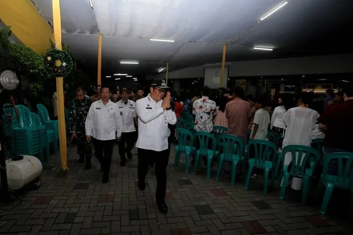 Wakil Wali Kota Tangerang Pantau Pelaksanaan Perayaan Natal, Pastikan Aman dan Kondusif