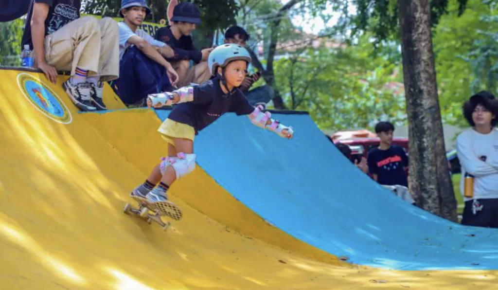Skate Park Veteran Kota Tangerang Jadi Pusat Aksi Olahraga Ekstrem