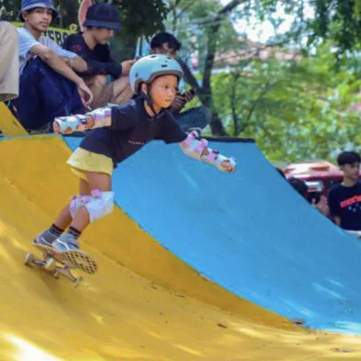 Skate Park Veteran Kota Tangerang Jadi Pusat Aksi Olahraga Ekstrem