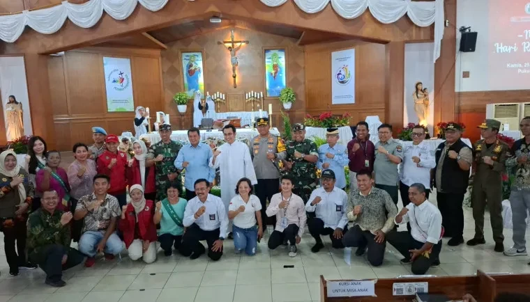 Bupati Tangerang Tinjau Posko Kesehatan Nataru di Gereja Gregorius
