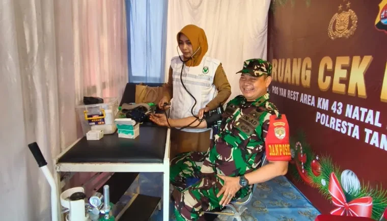 Puskesmas Gembong Siaga di Posko Kesehatan Rest Area Km 43, Dukung Keselamatan Pemudik