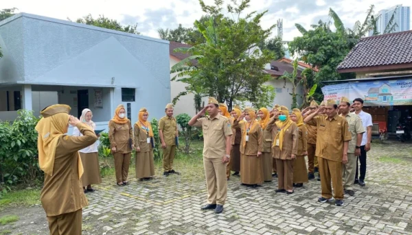 Puskesmas Cisauk Gelar Apel Rutin, Fokus Tingkatkan Disiplin dan Pelayanan
