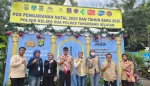 Petugas Medis Puskesmas Kelapa Dua Siaga di Pos Pengamanan Gading Serpong