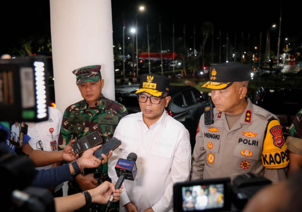 Gubernur Banten dan Kapolda Ikuti Konferensi Video Operasi Lilin 2025, Pastikan Keamanan Malam Tahun Baru