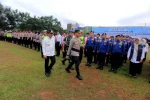 Wali Kota Tangerang Pimpin Apel Gelar Pasukan Pengamanan Malam Tahun Baru 2026
