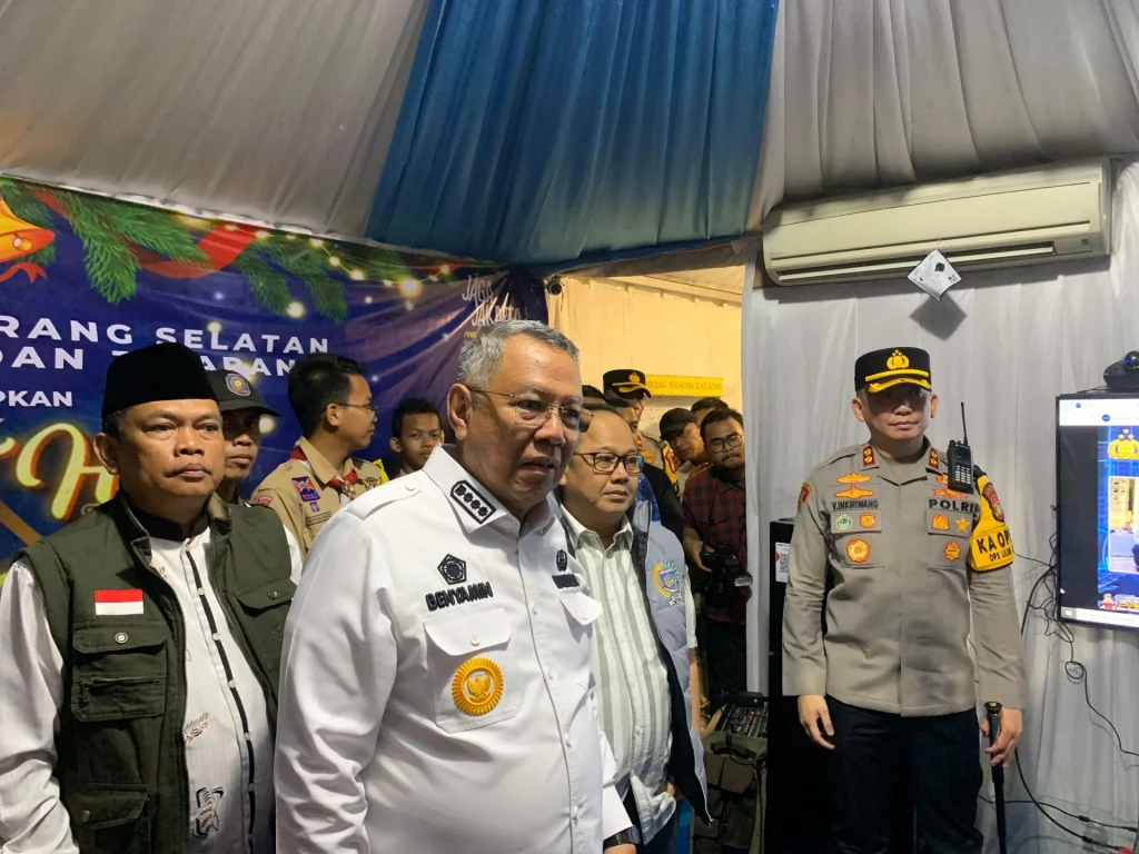 Wali Kota Tangsel Pantau Perayaan Malam Tahun Baru, Keamanan dan Ketertiban Terjaga
