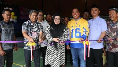 Wabup Tangerang Resmikan Gedung Serbaguna RW 12 Perumahan Sudirman