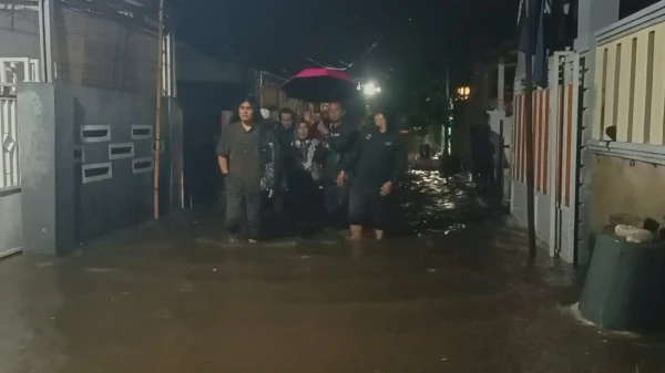Dinas Perkim Kota Serang Tinjau Lokasi Perumahan yang Terendam Banjir