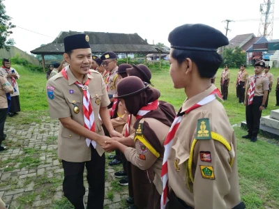 Wakil Wali Kota Serang Pimpin Apel Siaga Bencana Pramuka Peduli
