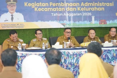 Wakil Wali Kota Tangerang Dorong Percepatan Sosialisasi Regulasi RT dan RW