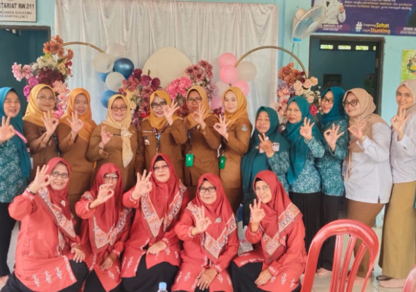 Puskesmas Sukatani Sukseskan Grebek Posyandu 2026, Tingkatkan Kesehatan Masyarakat