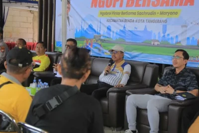 Wali Kota Tangerang Gelar Ngopi Bersama, Warga Apresiasi Kehadiran Pemimpin yang Mendengar
