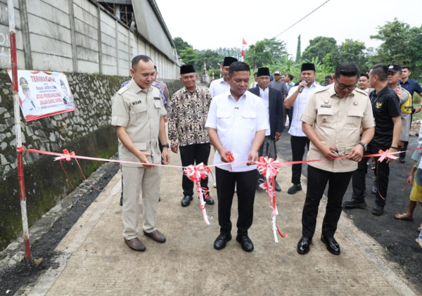 Gubernur Banten Resmikan Jalan Kopi, Wujudkan Akses Mudah dan Ekonomi Sejahtera