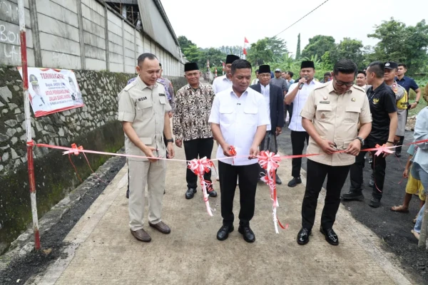 Gubernur Banten Resmikan Jalan Kopi, Wujudkan Akses Mudah dan Ekonomi Sejahtera