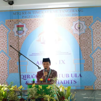 MTQ ke-56 Kabupaten Tangerang: Persaingan Ketat di Cabang MQK dan Hifdzil Hadits