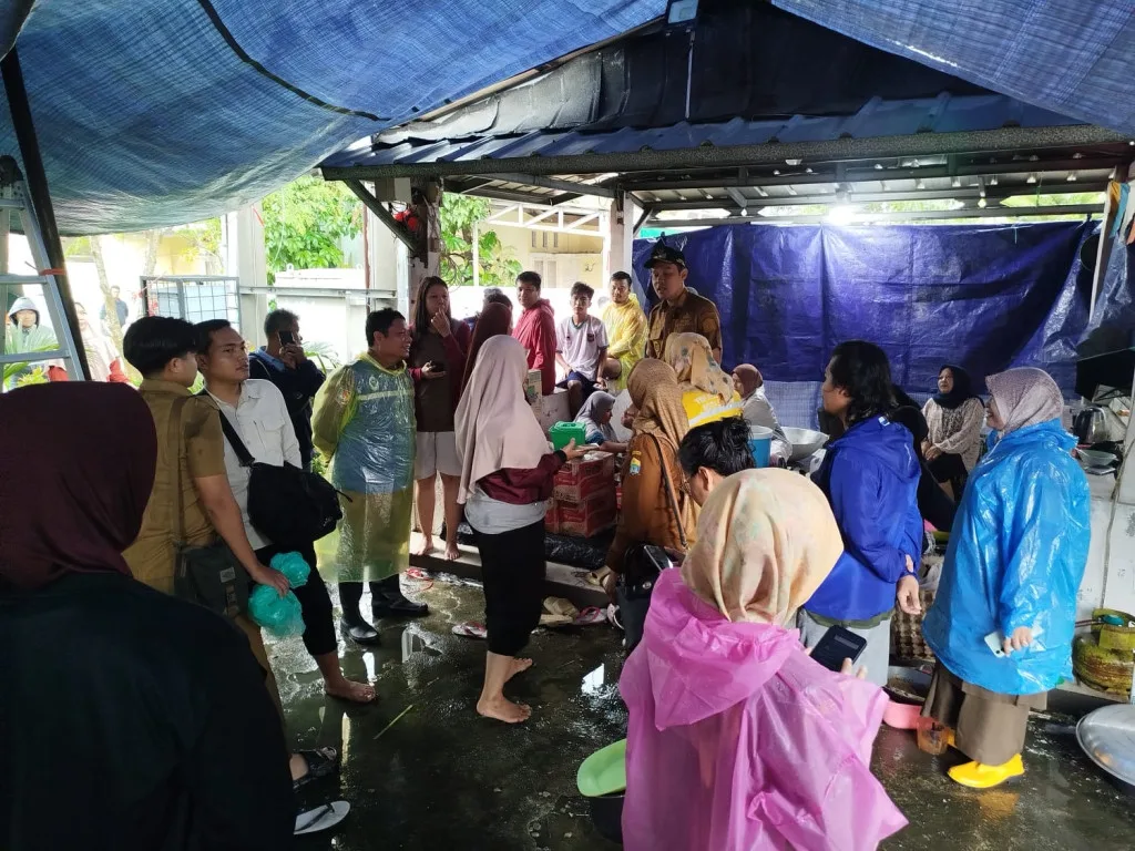 Banjir Melanda Kota Serang, Wakil Wali Kota Serang Tinjau Lokasi