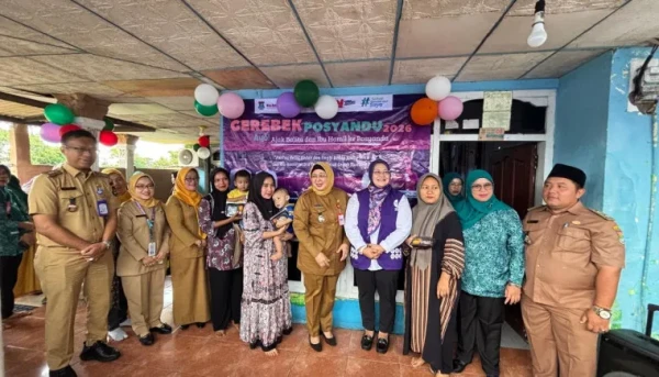 Puskesmas Sukatani Laksanakan Grebek Posyandu, Wabup Tangerang Tinjau Langsung Pelaksanaan Program