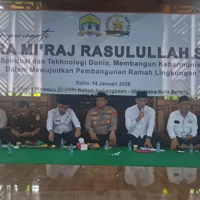 FKUB Kota Serang Gelar Peringatan Isra Mi’raj dengan Nuansa Lintas Agama
