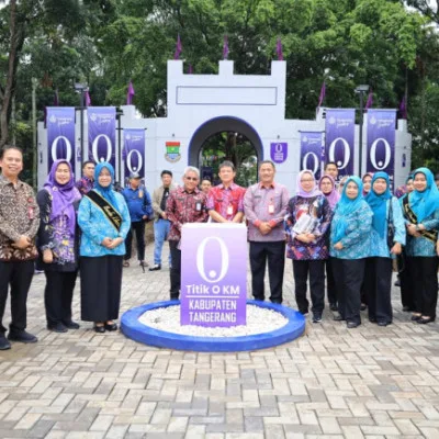 Pemkab Tangerang Resmikan Tugu Titik Nol sebagai Zona Literasi Digital