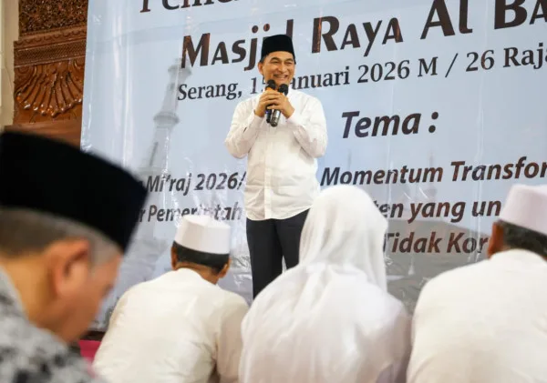 Wagub Banten: Peringatan Isra Mikraj Wujudkan Keimanan dan Persatuan Umat