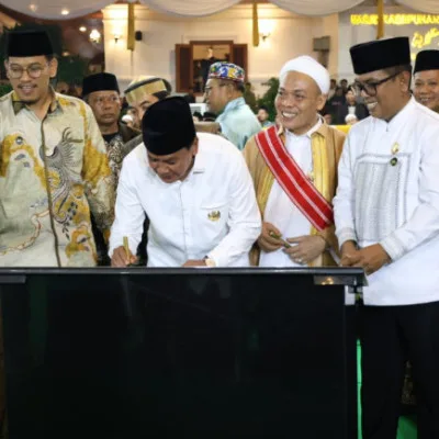 Ribuan Jamaah Padati Peresmian Masjid Kasepuhan Tangerang Raya Al-Istiqlaliyyah