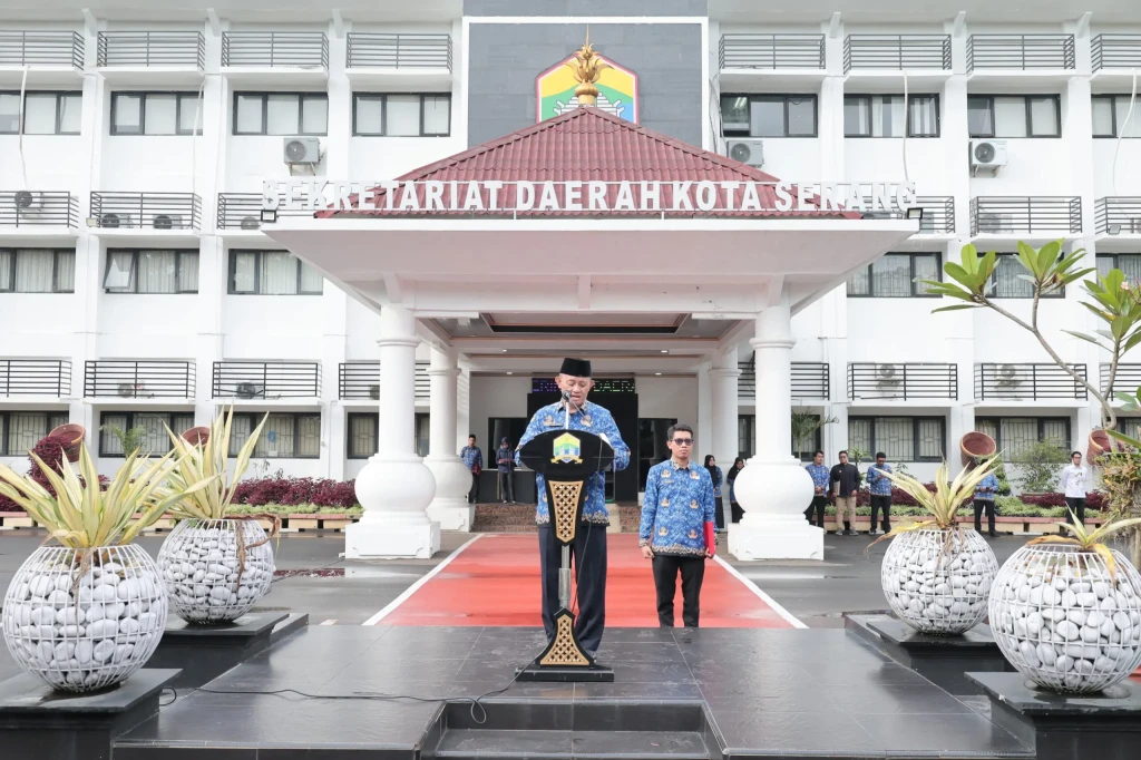 Pemkot Serang Gelar Apel Pagi, Tekankan Disiplin dan Pelayanan Publik