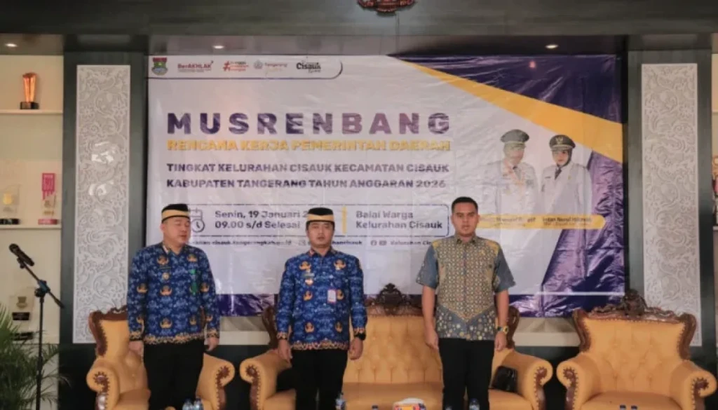 Musrenbang Kelurahan Cisauk Gelar Forum Aspirasi Pembangunan