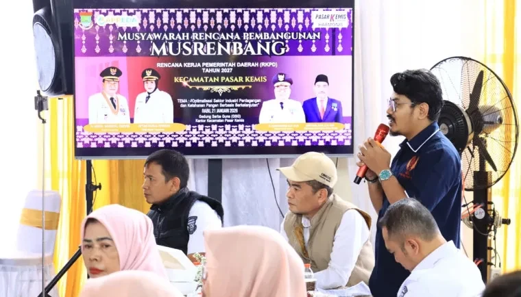 Kecamatan Pasar Kemis Tetapkan Arah Pembangunan 2027, Fokus pada Pemberdayaan UMKM