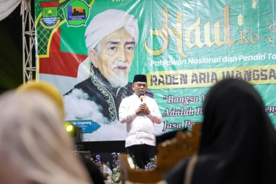 Gubernur Banten Hadiri Haul ke-345 Raden Aria Wangsakara, Tekankan Pentingnya Menghargai Jasa Leluhur