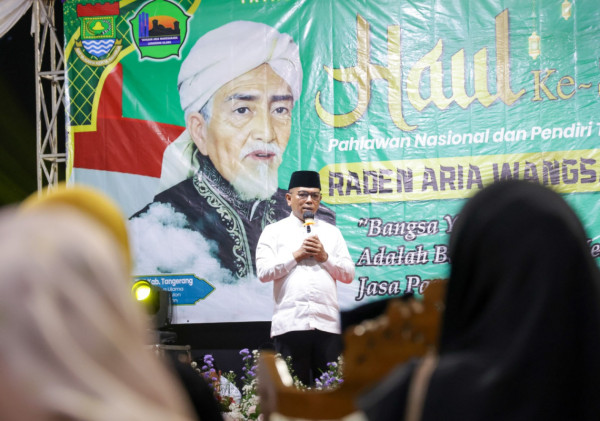 Gubernur Banten Hadiri Haul ke-345 Raden Aria Wangsakara, Tekankan Pentingnya Menghargai Jasa Leluhur