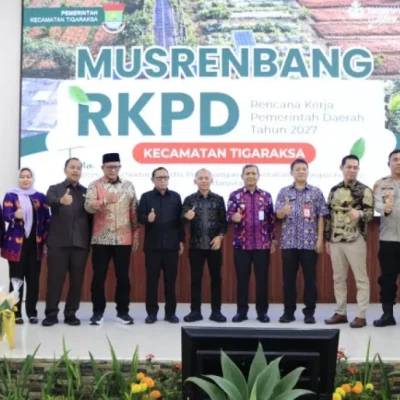 Kecamatan Tigaraksa Gelar Musrenbang 2027, Fokus pada Optimalisasi Sektor Industri dan Ketahanan Pangan