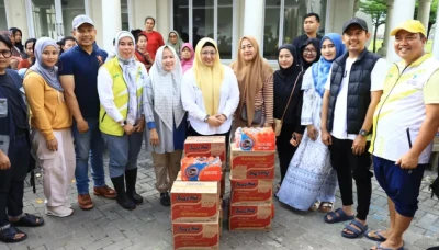 Wabup Tangerang Tinjau Kondisi Warga Terdampak Banjir di Kecamatan Kresek