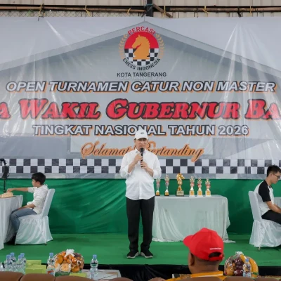 Wagub Banten Tekankan Pentingnya Olahraga Catur untuk Membangun Karakter Anak