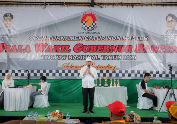 Wagub Banten Tekankan Pentingnya Olahraga Catur untuk Membangun Karakter Anak