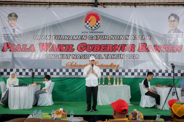 Wagub Banten Tekankan Pentingnya Olahraga Catur untuk Membangun Karakter Anak