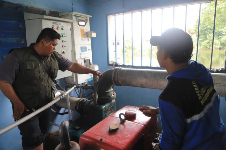Pemkot Tangerang Aktivasi Pompa Air untuk Percepat Penanganan Banjir