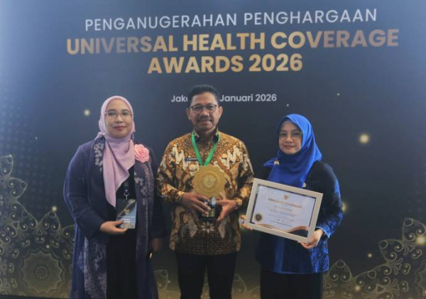 Pemkot Tangerang Raih UHC Award 2026, Capaian UHC Konsisten di Atas 98 Persen