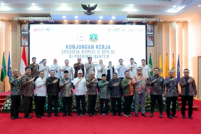 Wagub Banten Minta Komisi II DPR RI Bantu Perkuat Bank Banten sebagai Lokomotif Ekonomi Daerah