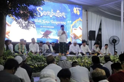 Pemkot Tangerang Gelar Pengajian Bulanan, Sachrudin Ajak Tingkatkan Keimanan dan Jaga Lingkungan