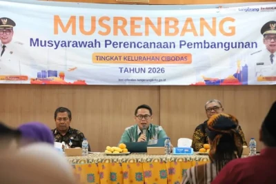 Kecamatan Cibodas Gelar Musrenbang Tingkat Kelurahan, Fokus Peningkatan Infrastruktur dan Pelayanan Publik