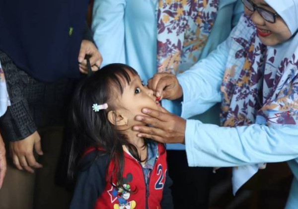 Pemkot Tangerang Gencarkan Program Pemberian Vitamin A Gratis