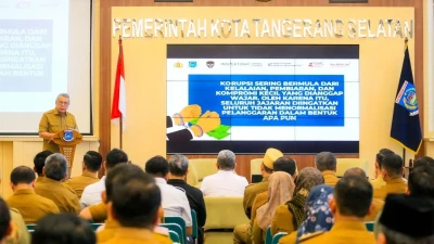 Pemkot Tangsel Gelar Sosialisasi Mitigasi dan Tata Kelola Antikorupsi