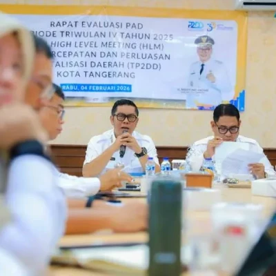 Pemkot Tangerang Apresiasi Kinerja OPD dalam Optimalisasi PAD