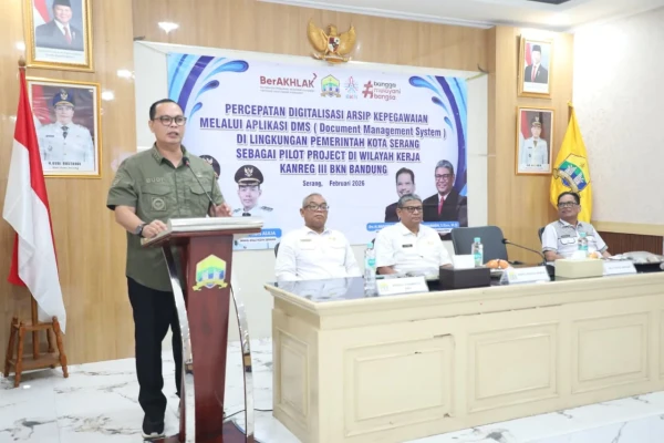 Kota Serang Jadi Pilot Project Digitalisasi Arsip Kepegawaian